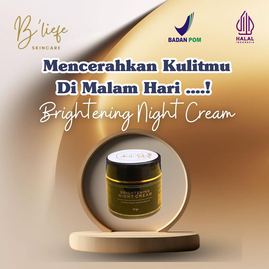Nah ini dia nih yang bikin kulitmu auto cerah saat bangun tidur, yuk jangan lupa rutinin lagi ya pemakaian night cream nya Nah ini dia nih yang bikin kulitmu auto cerah saat bangun tidur, yuk jangan lupa rutinin lagi ya pemakaian night cream nya